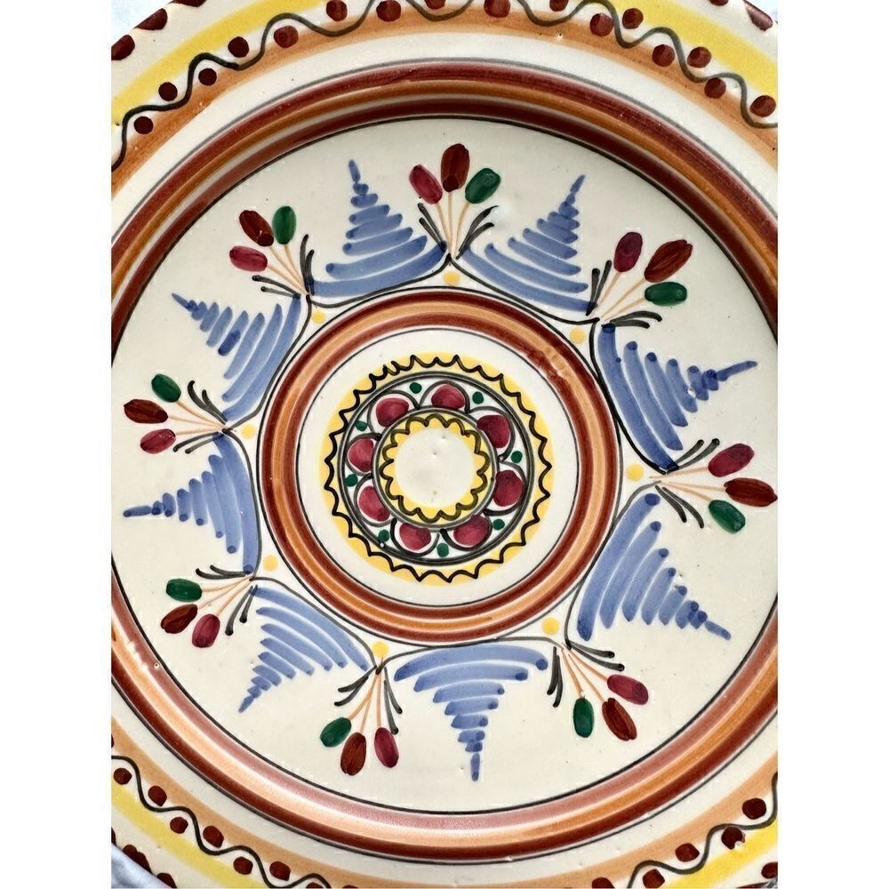 Two Hand Painted “Tuscany” Ceramic 11” Plates - Picture 2 of 9